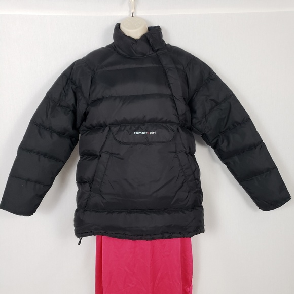 tommy jeans pullover puffer jacket